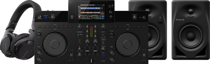 Alpha Theta XDJ-AN + Pioneer DJ DM-40D + Pioneer DJ HDJ-CUE1 Main Image