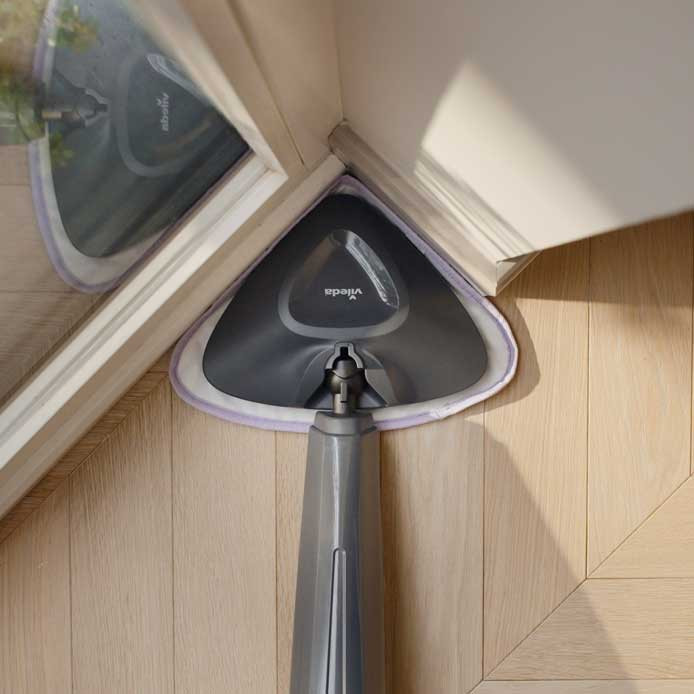 Vileda Steam Plus Pro Compact product in gebruik