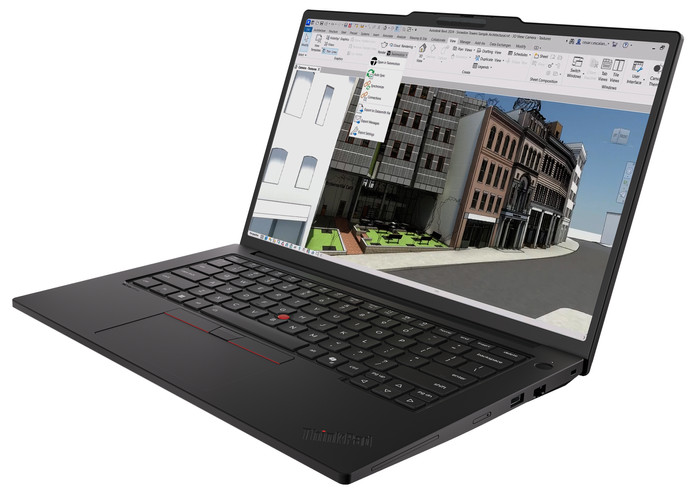 Lenovo ThinkPad P14s Gen 7 (Intel) Copilot+ PC - 21XJ001DMH QWERTY rechterkant