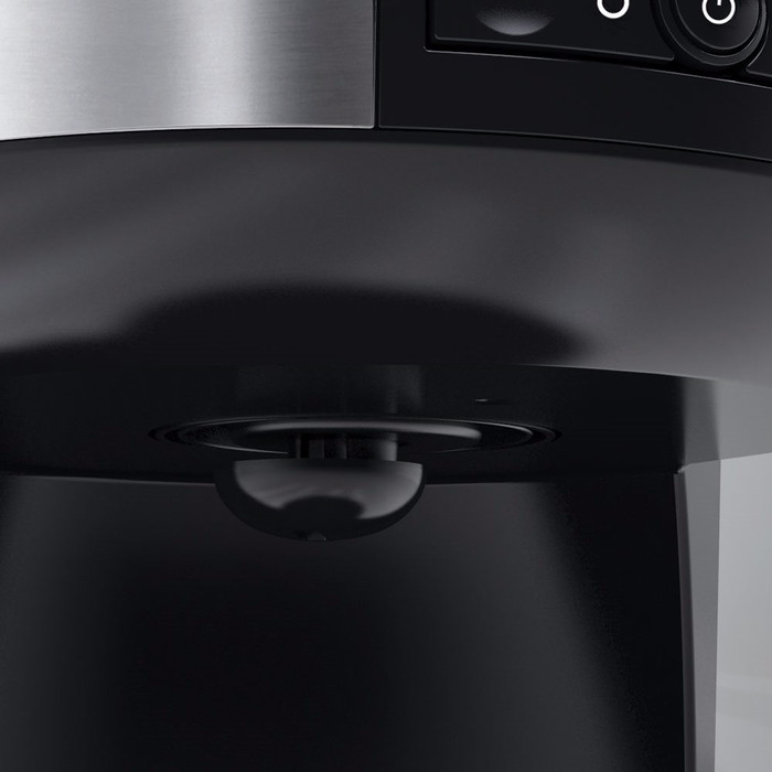 Russell Hobbs Buckingham Zilver Koffiezetapparaat +  Scanpart Permanent Filter detail