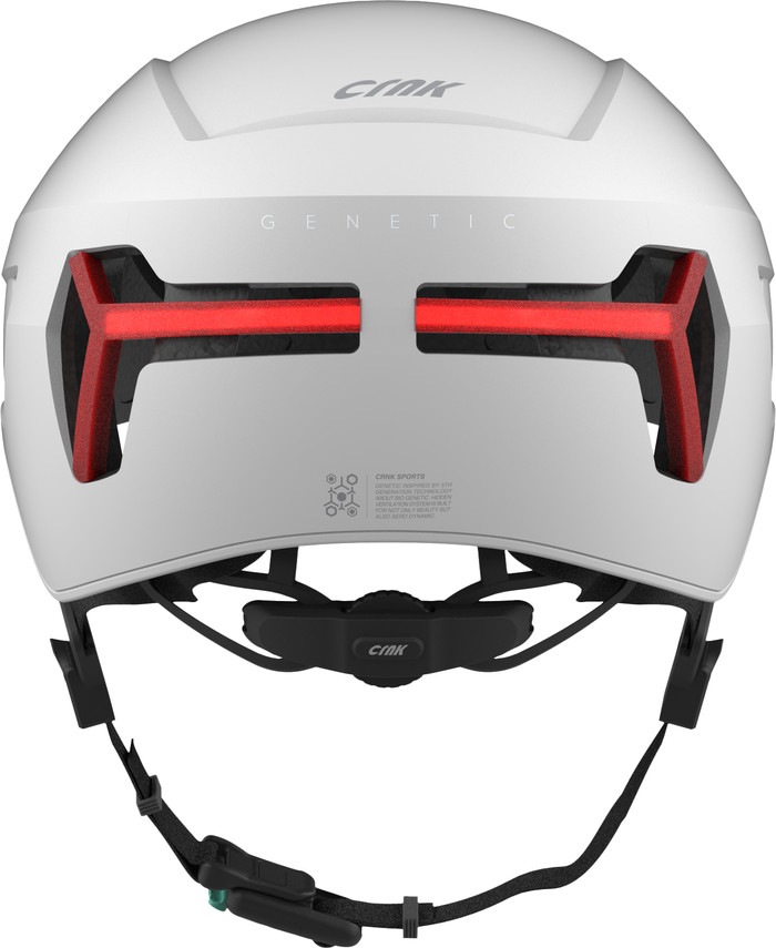 CRNK Genetic Alpha White L back