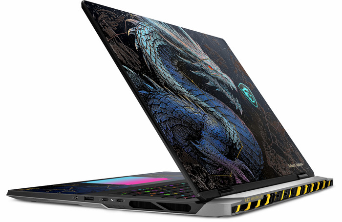 MSI Titan 18 HX Dragon Edition Draco Epic A2WJ-1262NL rechterkant