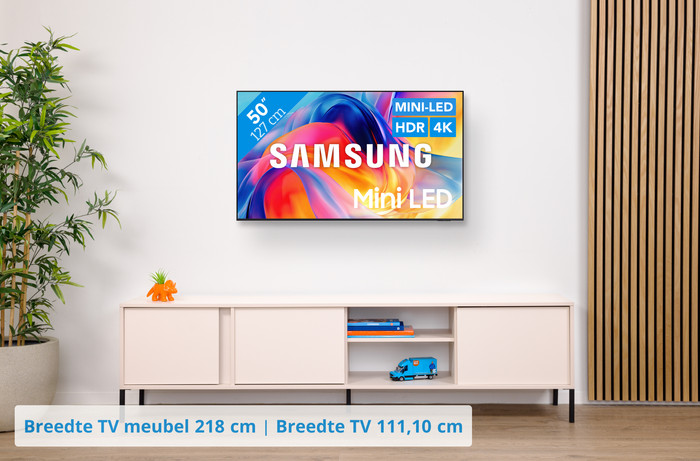Samsung Mini-led 50" M73H (2026) visual Coolblue 1