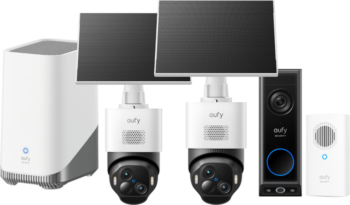 Anker eufyCam E50 Duo Pack + HomeBase 3 + Video Doorbell E340 + Chime Main Image