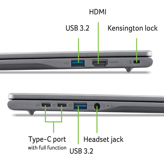 Acer Chromebook Plus 516 CB516-1HT-560H visual leverancier