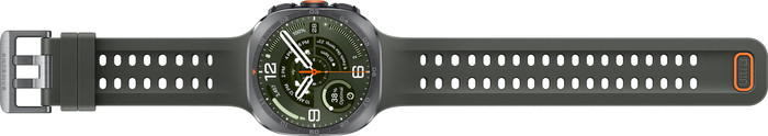 Samsung Galaxy Watch Ultra 2 5G Titanium Silver/Green 47mm front