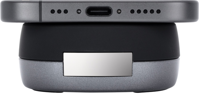 BlueBuilt 2-in-1 Draadloze Oplader met MagSafe en Qi2 25W Zwart detail