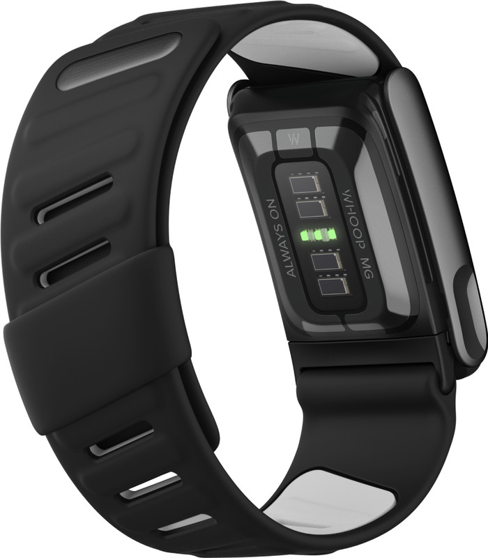WHOOP MG SportFlex Band Zwart product in gebruik