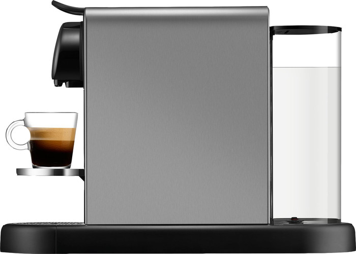 Nespresso CitiZ Platinum XN610T Titan rechterkant