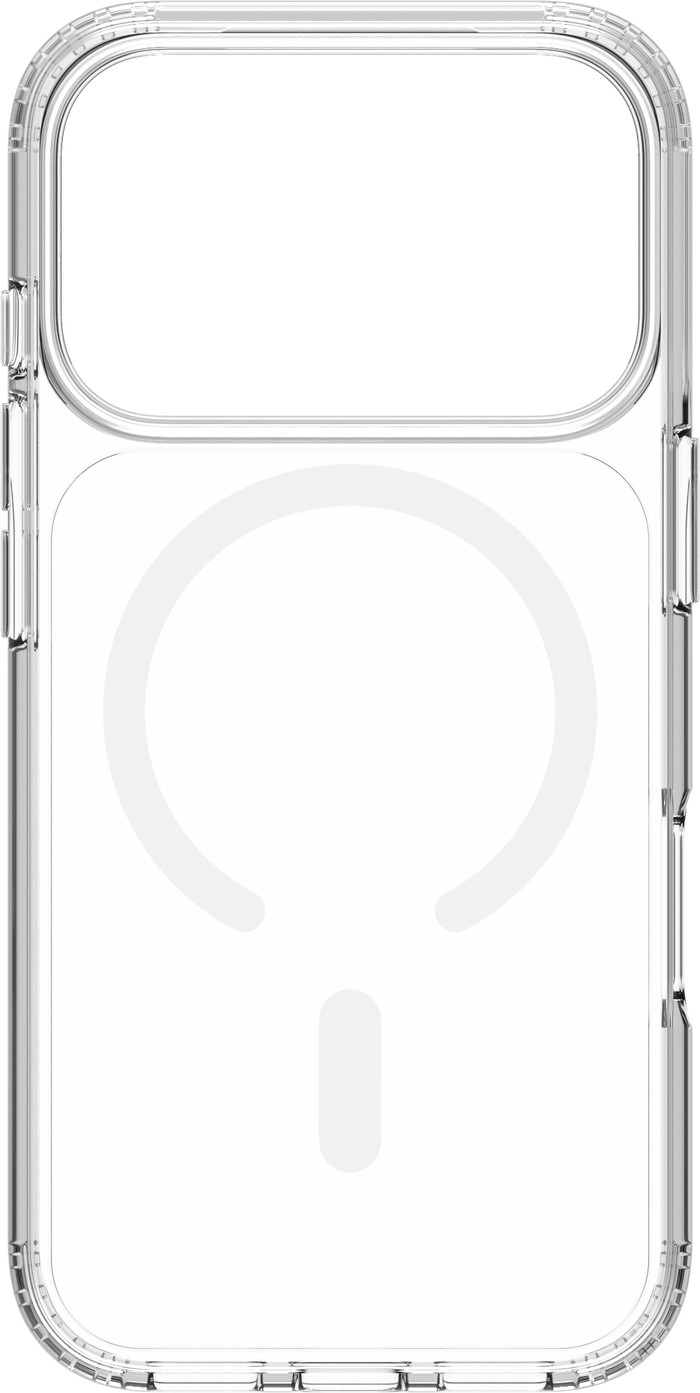 BlueBuilt Protective Back Cover met MagSafe iPhone 17 Pro Transparant achterkant