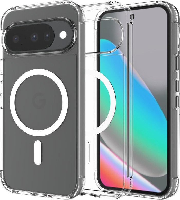 Just in Case Google Pixel 11 / 11 Pro Back Cover met Magneet Transparant binnenkant