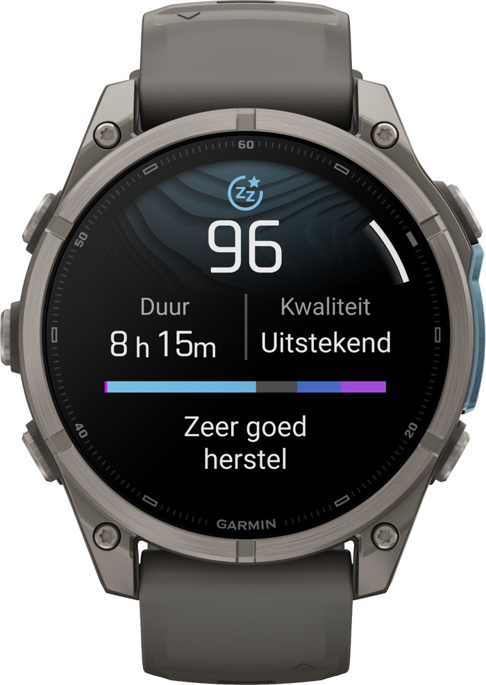 Garmin Fenix 9 Grijs 47mm voorkant
