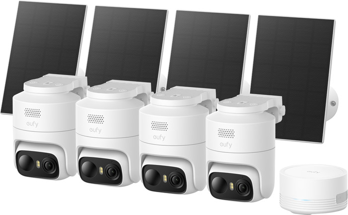EufyCam C37 4K 4-Pack + HomeBase Mini Main Image