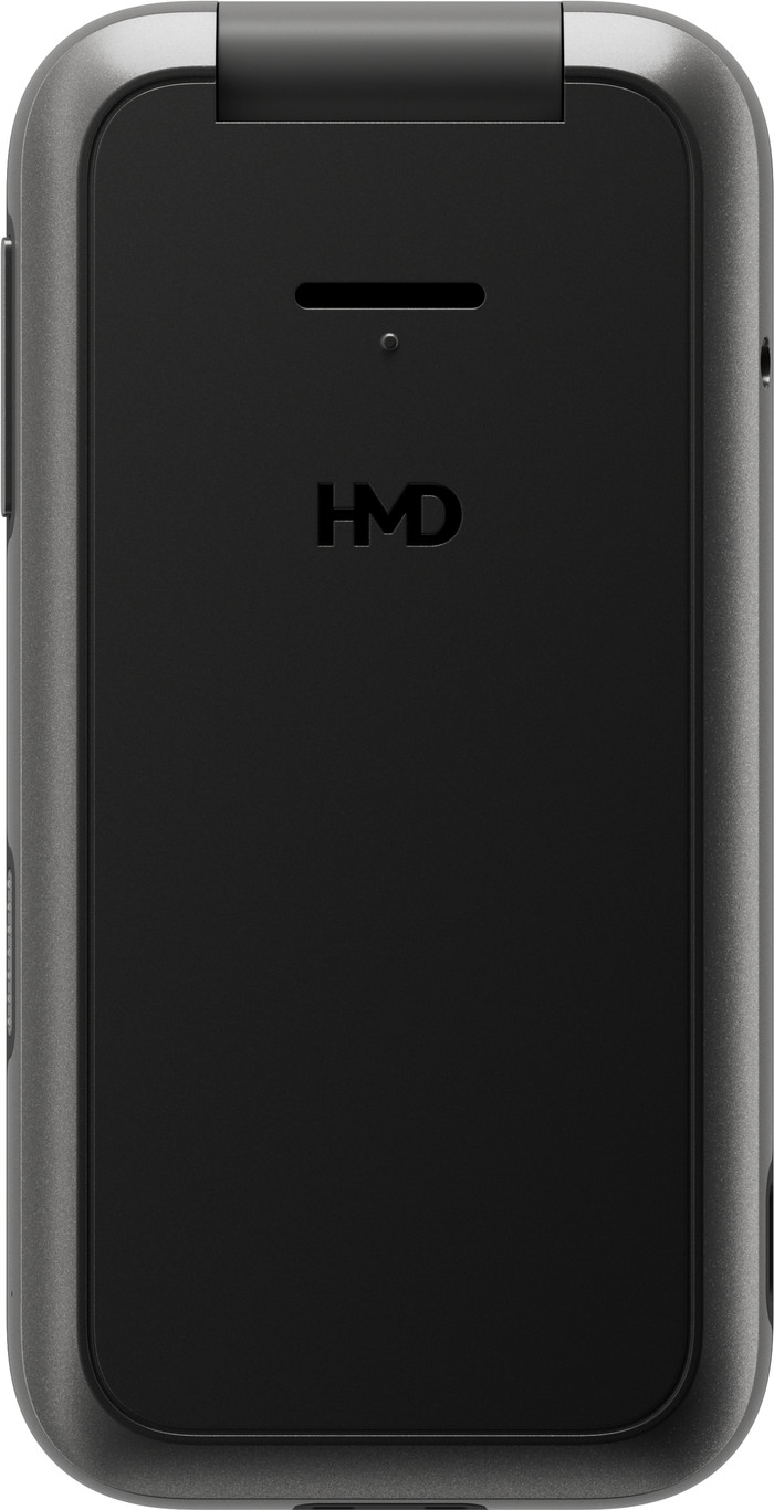 HMD 2660 Flip 128MB Zwart achterkant