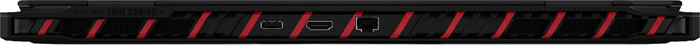MSI Raider A18 HX A8WHG-284NL achterkant