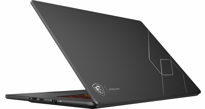 MSI Stealth 16 AI+  Copilot+ PC OLED B3WH-065NL achterkant