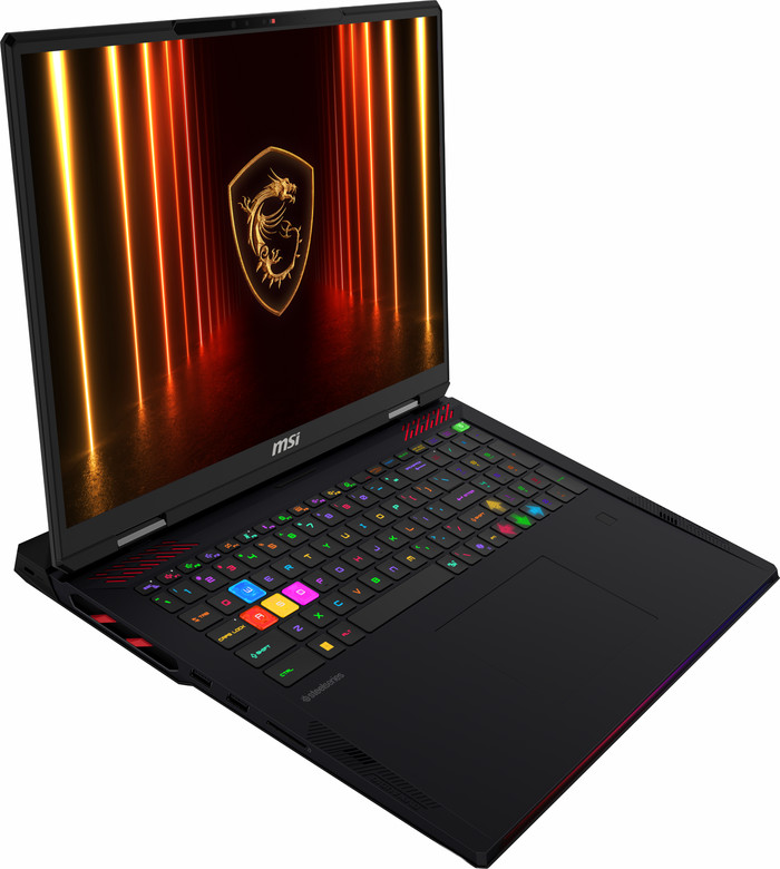 MSI Raider A18 HX A8WHG-284NL linkerkant