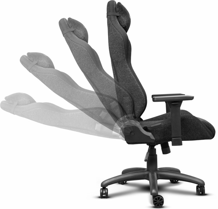 Trust GXT 723 Ruya Gaming Stoel Grijs detail