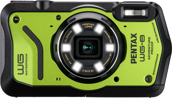 Pentax WG-8 Groen voorkant
