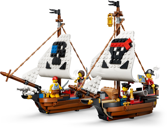 LEGO Creator 3-in-1 Klassiek Piratenschip 31387 detail