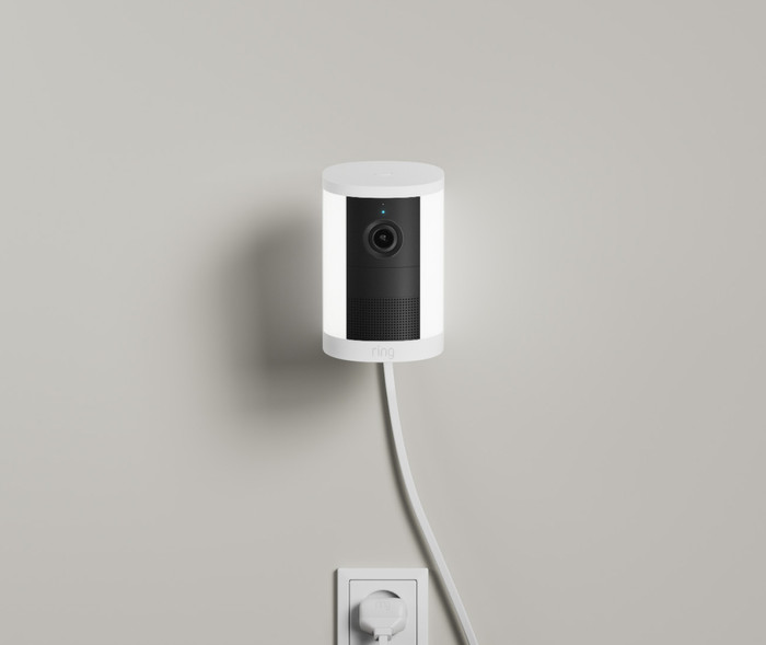 Ring Spotlight Camera 2e Generatie Stekker Zwart detail