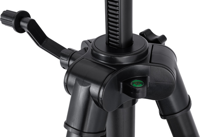 BlueBuilt Tripod met Driewegkop detail