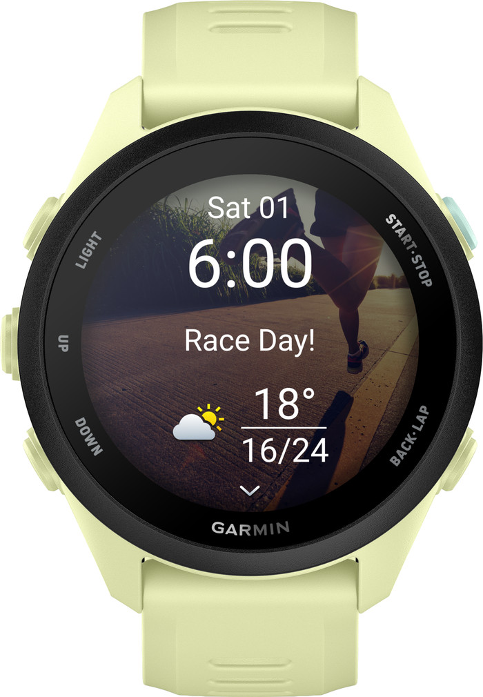 Garmin Forerunner 70 43 mm Geel voorkant