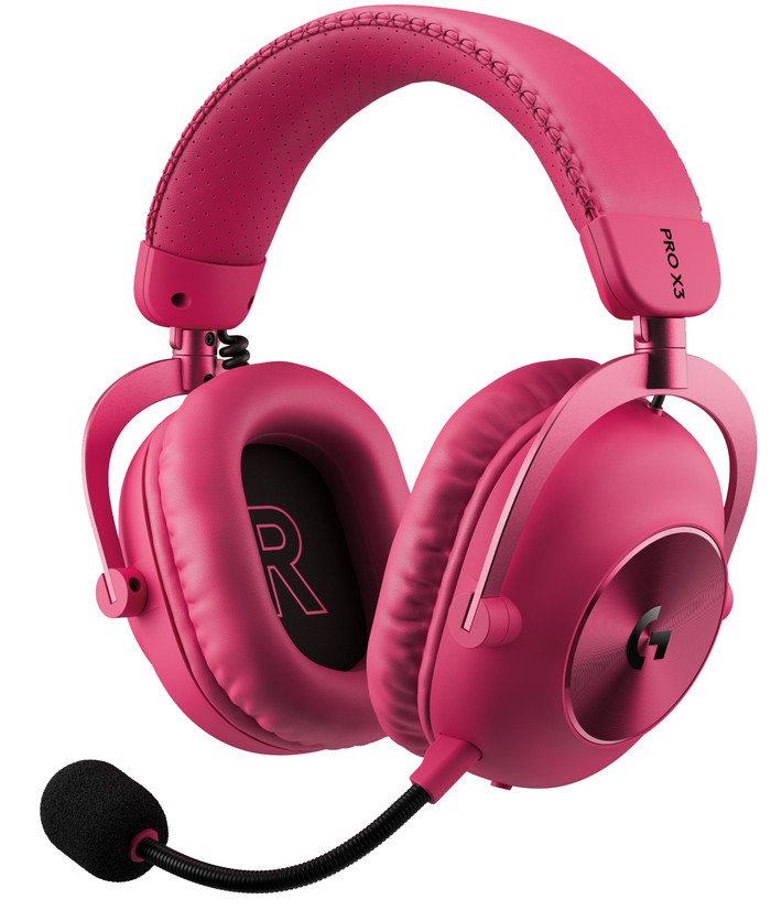 Logitech G Pro X3 Lighstpeed Draadloze Gaming Headset Roze Main Image