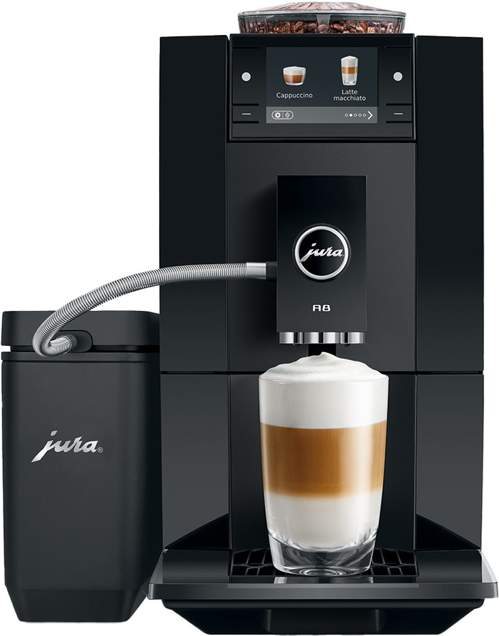 JURA A8 Piano Black (EA) voorkant