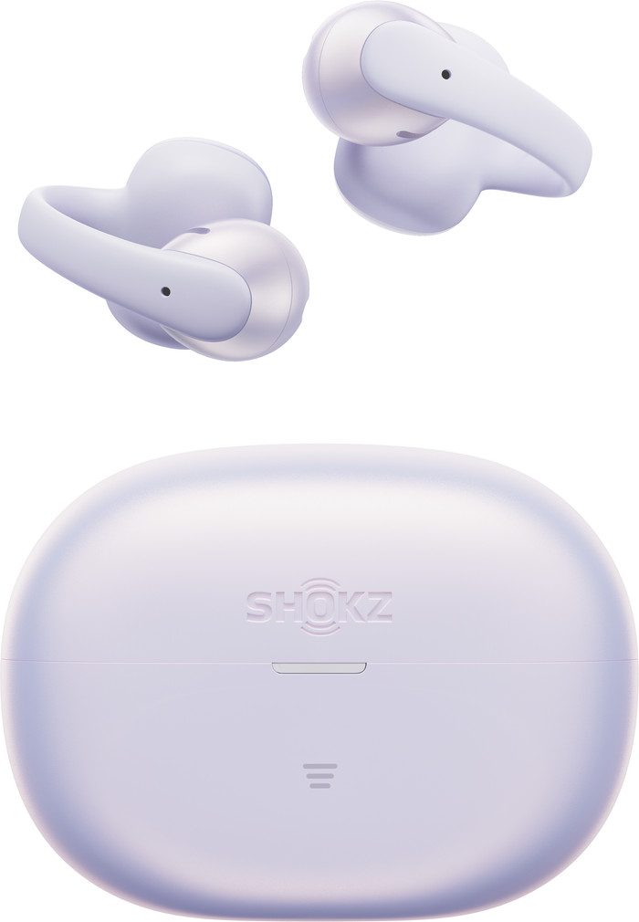 Shokz OpenDots Air Paars detail