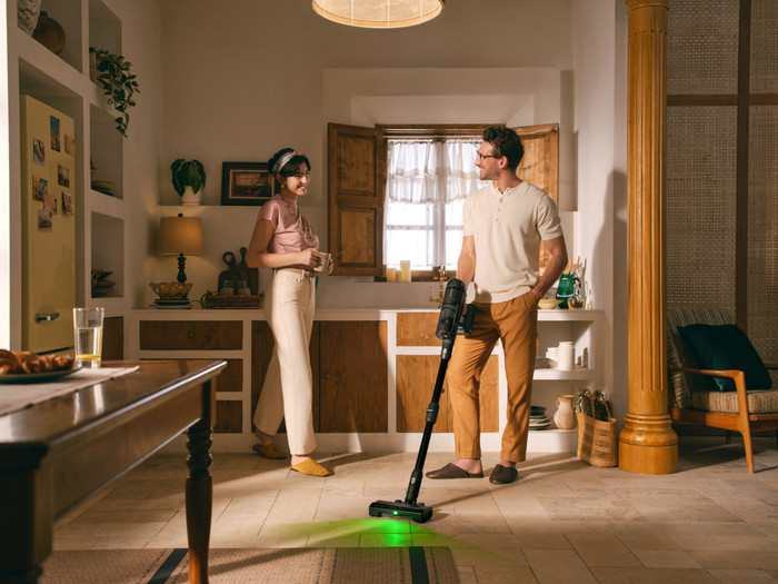 Roborock H60 Ultra product in gebruik