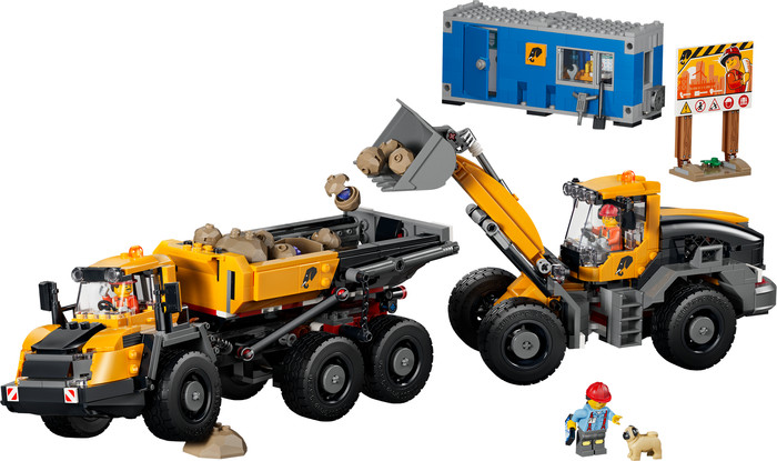 LEGO City Kiepwagen en voorlader 60494 Main Image