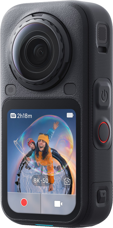 Insta360 X6 Zwart achterkant