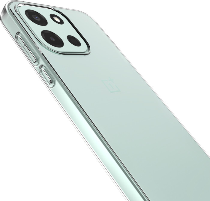 Just in Case Soft Design OnePlus Nord 6 Back Cover Transparant onderkant