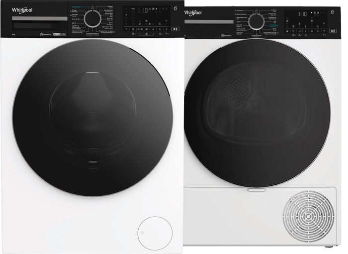 Whirlpool WPM 87W ADS BE AutoDose + Whirlpool C WD 85M WBS BE Main Image