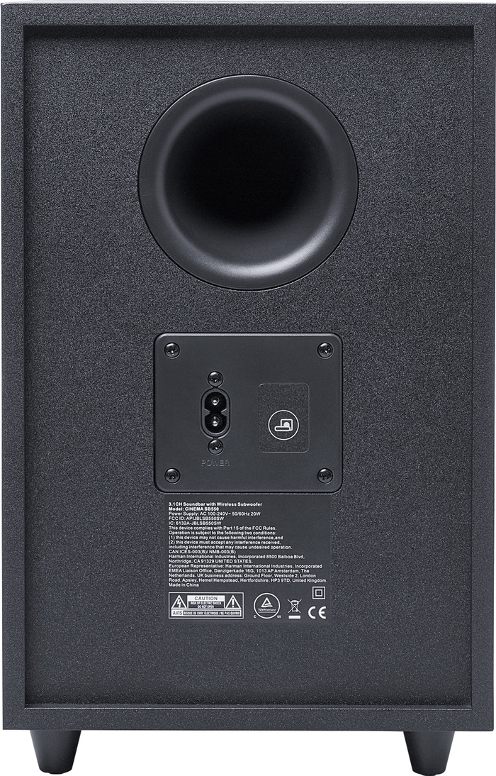 JBL Cinema SB554 detail