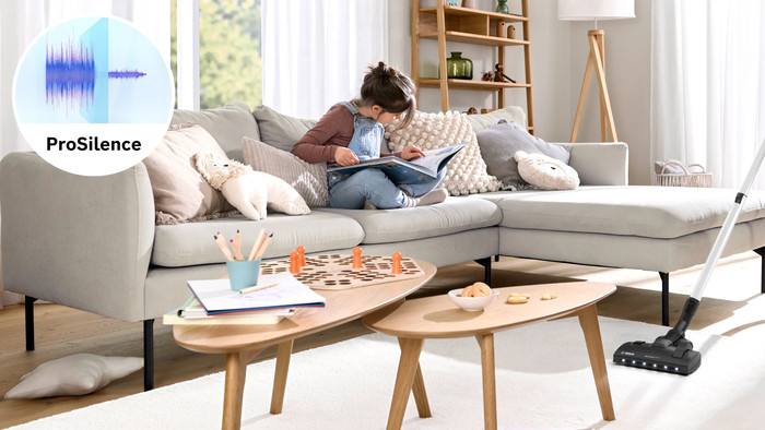Bosch Serie 6 ProSilence BGB6SIL0L product in gebruik