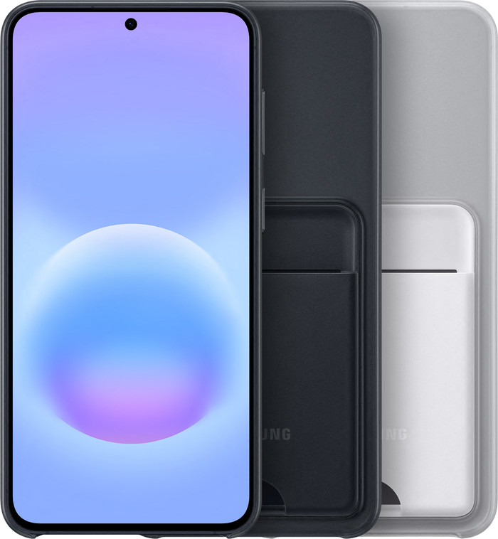 Samsung Galaxy A57 Card Slot Back Cover Zwart samengesteld product