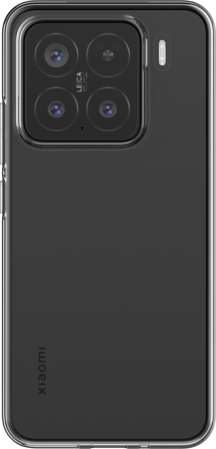 Just in Case Soft Design Xiaomi 17 Back Cover Transparant Main Image