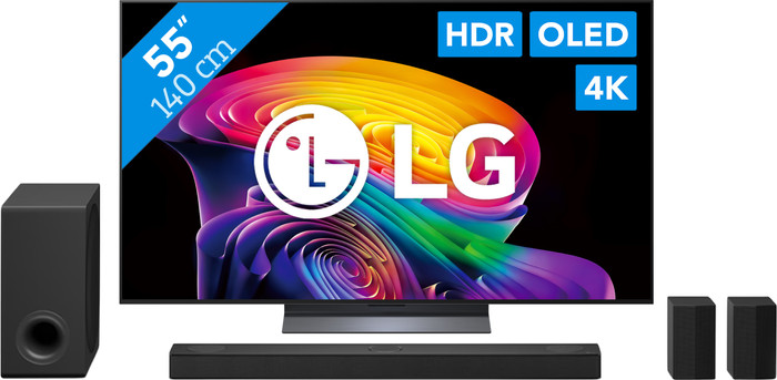LG OLED 55" C6 (2026) + LG DS80TR Main Image