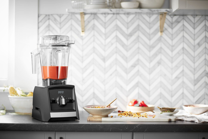 Vitamix Ascent A2500i Antraciet product in gebruik
