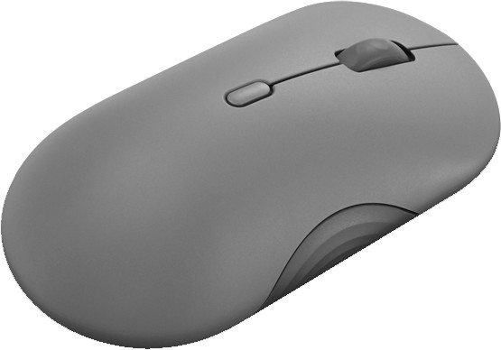 Lenovo 350 Bluetooth Stille Muis Luna Grey rechterkant