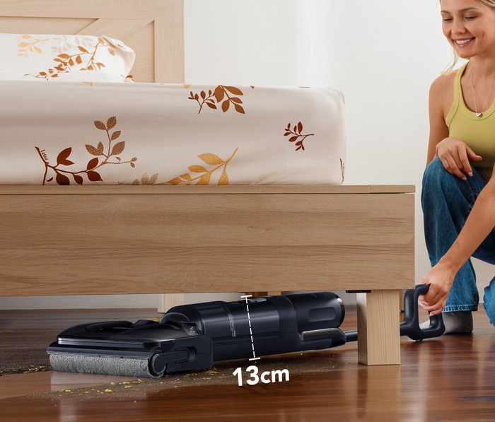 Tineco Floor One Switch S7 Stretch Premium product in gebruik