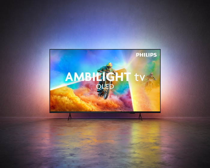 Philips Ambilight 65" PQS8501 (2026) product in gebruik
