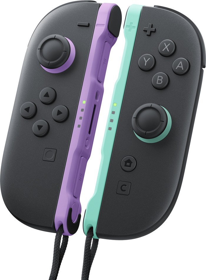 Nintendo Switch 2 Joy-Con set Paars/Groen rechterkant