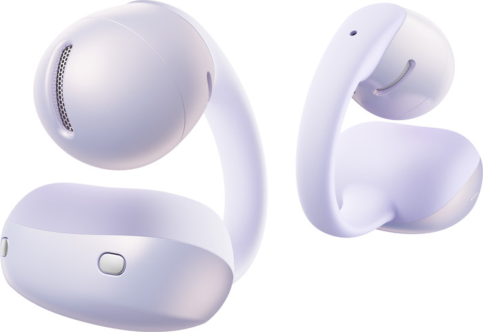Shokz OpenDots Air Paars linkerkant
