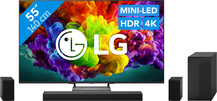 LG Mini-led 55" QNED85 (2026) + LG DS60TR Main Image