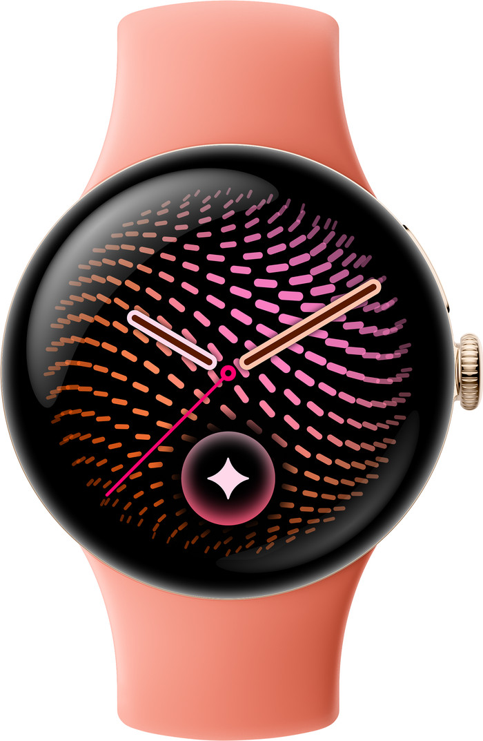 Google Pixel Watch 5 Roze 41mm voorkant