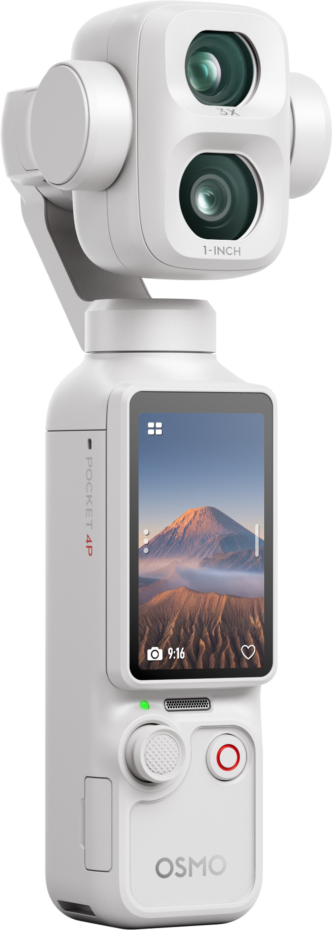 DJI Osmo Pocket 4P (Pro) Creator Combo Wit rechterkant