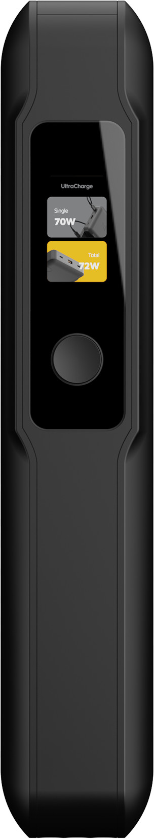 Xtorm NextGen 70W Powerbank 45.000mAh Zwart linkerkant